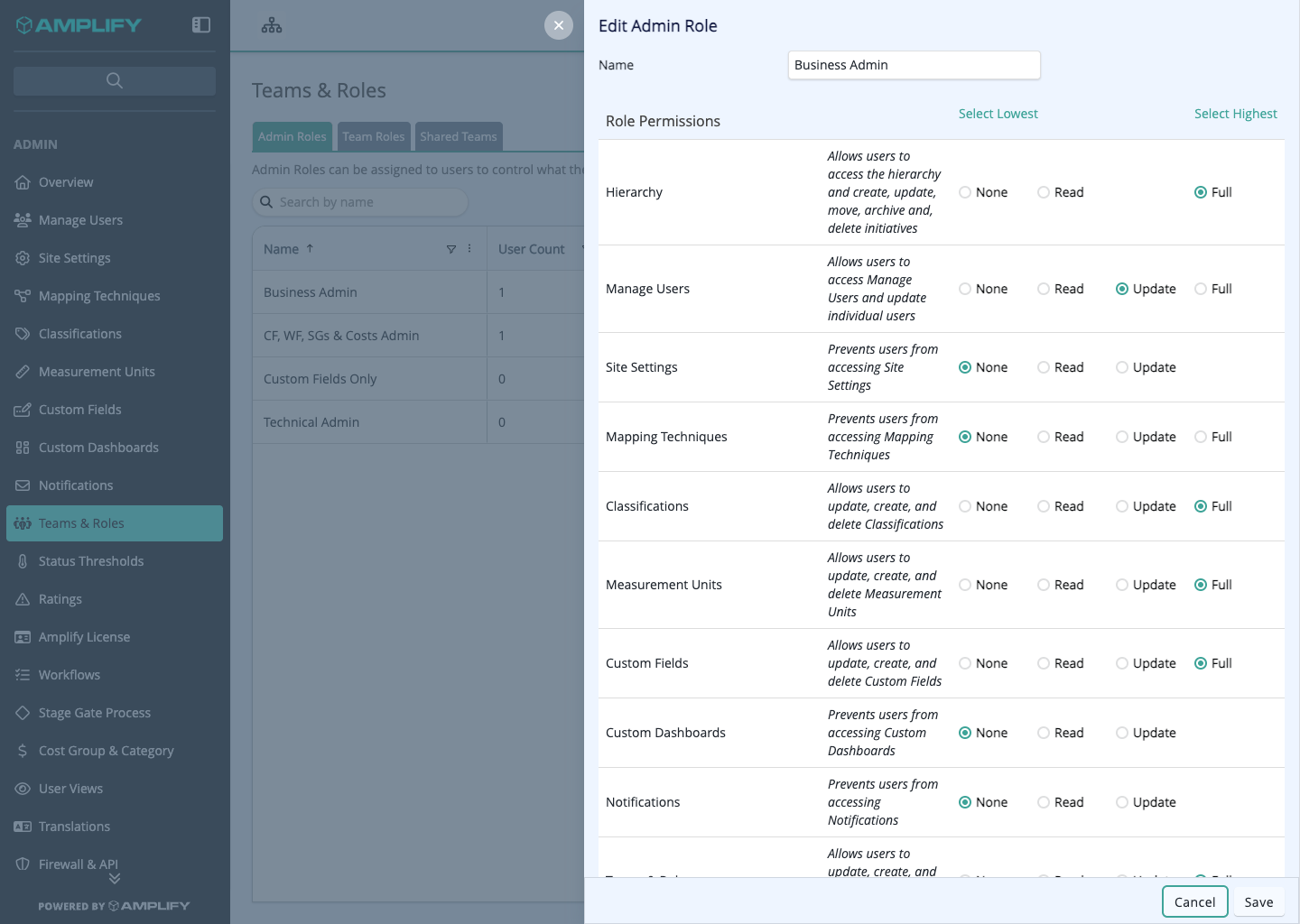26.9 - Admin Roles Listing Page.png